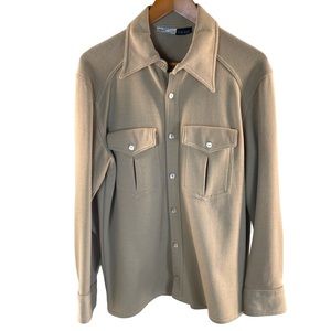 Vintage Saks Fifth Avenue Active Sportwear Long Sleeve Button Down Shirt Mens